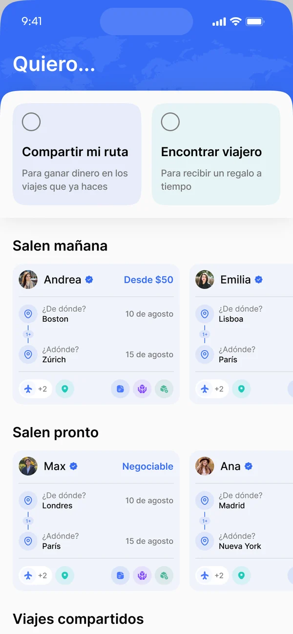 App Tips4trips: rutas de viajeros